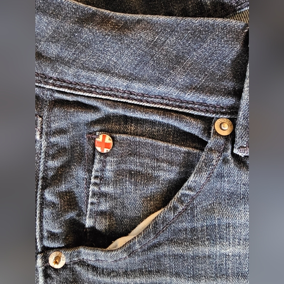 Women's Hudson Collin Flap Skinny Jeans, Size 27 - Picture 4 of 14